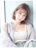 レガリタ(Regarita)&nbsp;#20代30代#ボブ#シアーバング#ベージュ