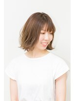 ヘアージャンティ(HAIR GENTIL)&nbsp;ボブ　【 大人かわいい × センターパート 】