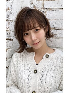 ロンドプランタン 恵比寿(Lond Printemps) 【lond printemps水野】大人かわいいワンレン外ハネボブ3