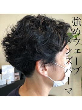 パースィート 目黒(pursuit) 七三オールバック サイドグラデーション ビジネス