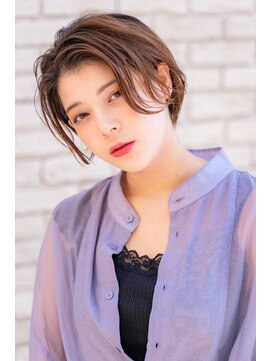 エイミー(Aimee) Aimee町田かきあげミディ×シアーベージュ