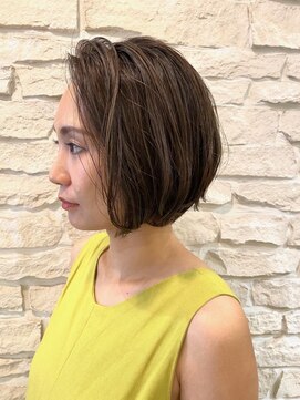 ゾンネ(ZONNE) 【ZONNE】ハイライトx大人女性ボブ