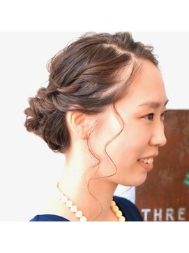 トランクヘアデザイン(TRUNK Hair Design) 【TRUNK Hair Design 西本】結婚式ヘアアレンジ