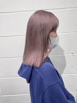 ココ 原宿(KOKO) 10代/20代/30代/ニュアンスカラー/ミディアムストレート／モード