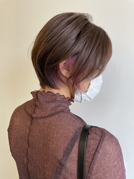 フェーディン(fa/din) イヤリングローズ×ショートボブ