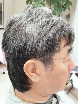 襟足長めメンズショート L グラムゼロのヘアカタログ ホットペッパービューティー