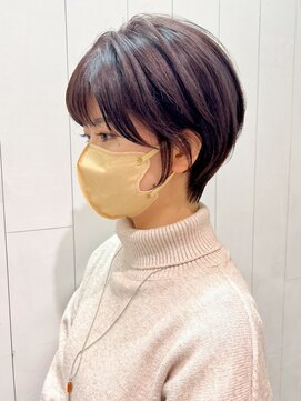 アイティーバイアルバム 八王子店(IT by ALBUM) 丸みショート_こなれミディホワイトグレージュ_ba377201