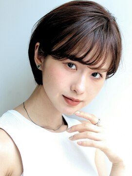 ダブルオーバイオーバーレイ 武蔵新城(w/o by Overlay) 20代 30代 40代　丸みショート