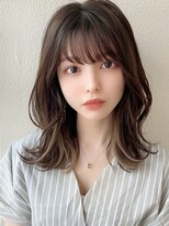 シルクレイ 新宿店(Silk-lei) 大人かわいい似合わせカット/インナーカラー/こなれミディ/新宿