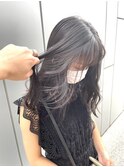 ブリーチなしブルーブラック