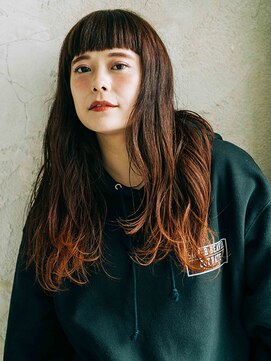 エクファ ヘア リゾート 大津 瀬田店(ex-fa hair resort) 裾カラー　ピンク