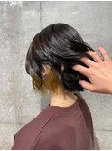 イヤリングカラー　インナーカラー
