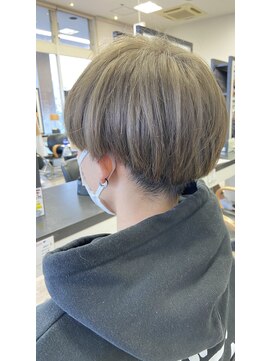 フレンズ 平岡店(friend's) 【札幌平岡　メンズマッシュグレージュ(ダブルカラー)奥崎裕也】