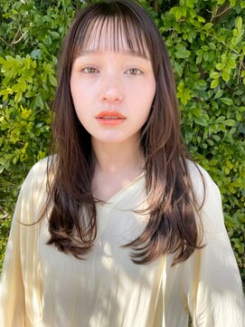 フレイムス ヘアアンドリラックス 南越谷店(Frames hair&relax) シースルーバングリラックスウェーブ【フレイムス大宮】