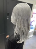 ハイトーンcolor＊ホワイトシルバー【伊左治】