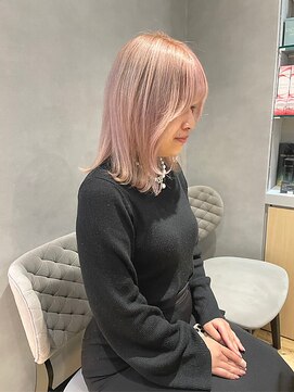 ジルバイジアン(JILL by GIEN) ブリーチカラー/ピンクベージュ