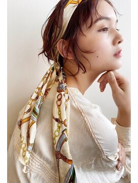 ガレージ バイ グリーン 原宿 表参道(Garage by green) ショートパーマ×アレンジ