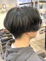 アルターリール(aL ter Rire)&nbsp;アッシュブラック/カルマパーマ/ベリーショート/鎌取/中村郁未