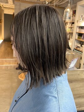 ライツ オオサカ(Litze osaka) 白髪ぼかしハイライト【中阪】