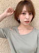 ハローバイシー 仙台(Hello by Sea)&nbsp;小顔美髪☆韓国風レイヤーカット×切りっぱなし外ハネボブ[仙台]