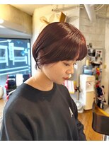 ア セカンド 清藤美容室第弐號(a sekand)&nbsp;ショートボブスタイル