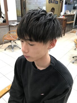 クアトロ グランシュ 川崎店(QUATRO × GranCieux) マッシュショート