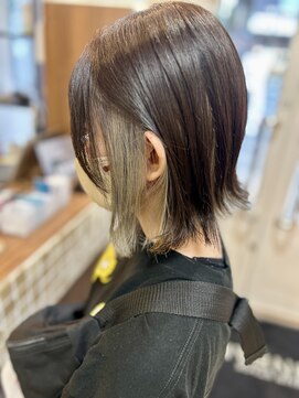 インパークス 竹ノ塚店(INPARKS) インナーカラー×外ハネボブ