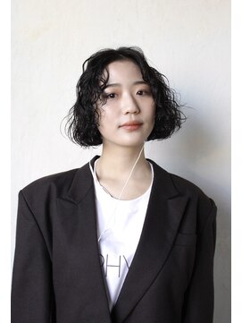 ザ ライト(THE RHYET) クリーンAラインボブパーマ