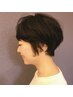 【ボリューム】【UV対策】マニキュアカラー　+  カット　￥11000