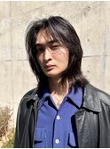 =メンズボブ/ダークアッシュ/ニュアンスパーマ/MAN’S HAIR