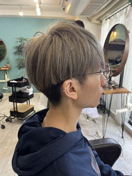 ベラ(Bella) 【Bella 吉祥寺】メンズ ショートマッシュ グレージュ