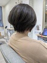 アウリイバイイルヘアー(Aulii by illu hair) ニュアンスハイライトで作る×ショートボブ◇