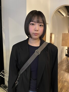 ロティー 天神(loty) 【hono】ボブ/暗髪ボブ/切りっぱなしボブ