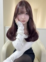 アイトーキョーエス 渋谷(AI TOKYO S)&nbsp;ピンクブラウン暖色カラーブリーチなしダブルカラー韓国レイヤー