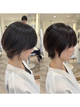 ヘアアンドメイク ニューヨーク ニューヨーク 長岡天神店(Hair&Make NYNY) ショートスタイルに合う髪質改善柔らか矯正