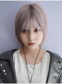 大人可愛い20代30代40代50代ウルフレイヤーボブ丸みショートボブ