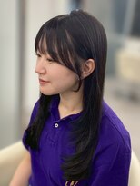 ジエクト アイロ(The Ect ilo)&nbsp;韓国風レイヤー◇顔周りカット/モーブブラウン