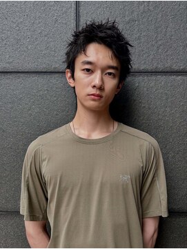 ヒュージ 三軒茶屋(huge) スパイキーショート/ニュアンスパーマ/メンズカット/メンズ