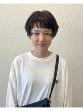 ニア(near) オン眉マッシュショート○