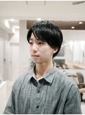 20代～30代メンズアップバングショート［仙台］