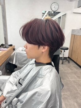 センス(SENSE.)の写真/【大通徒歩3分】ハイトーンカラーや韓国ヘア再現カット!韓国好きメンズ必見!憧れの韓国アイドル風に!