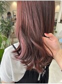 【透明感◎】ダブルカラーでつくる暖色カラー