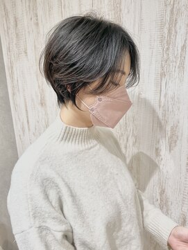 ルセット(Ruset) 小顔ショート/前髪なしショート/ハンサムショート/20代30代40代