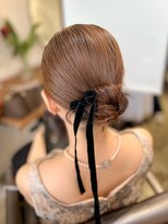 ムニカ 表参道(Munica)&nbsp;ボブの方でもできるちょこっとカチモリおだんごヘア♪/表参道