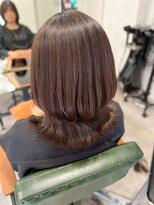 シャルムバイルーチェココ(CHARME by Lu'ce coco) 柔らか質感のゆるレイヤーボブ