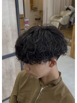 メンズギフト(men's GIFT)&nbsp;マッシュ刈り上げツーブロックシャドウパーマ