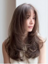 ダル 渋谷/表参道(DAL.)&nbsp;透明感抜群顔周り大人レイヤーシースルーバング