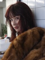 アンドスタイル(&style)&nbsp;【江藤】レッドブラウン　レイヤーカット