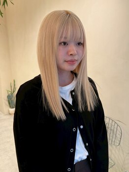 エルミタージュ(HERMITAGE)の写真/梅田で叶う!顔周りレイヤーカットで垢抜けミディアムウルフ☆