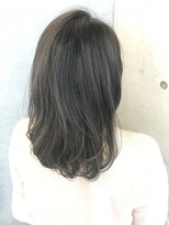 グラビートーキョー(GRABY tokyo)&nbsp;ミディアムローレイヤー×オリーブベージュ